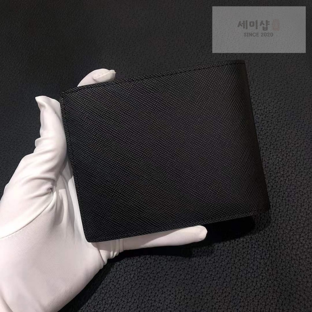Mont Blanc 몽블랑 사토리얼 반지갑 6CC 블랙 지갑 3번 이미지