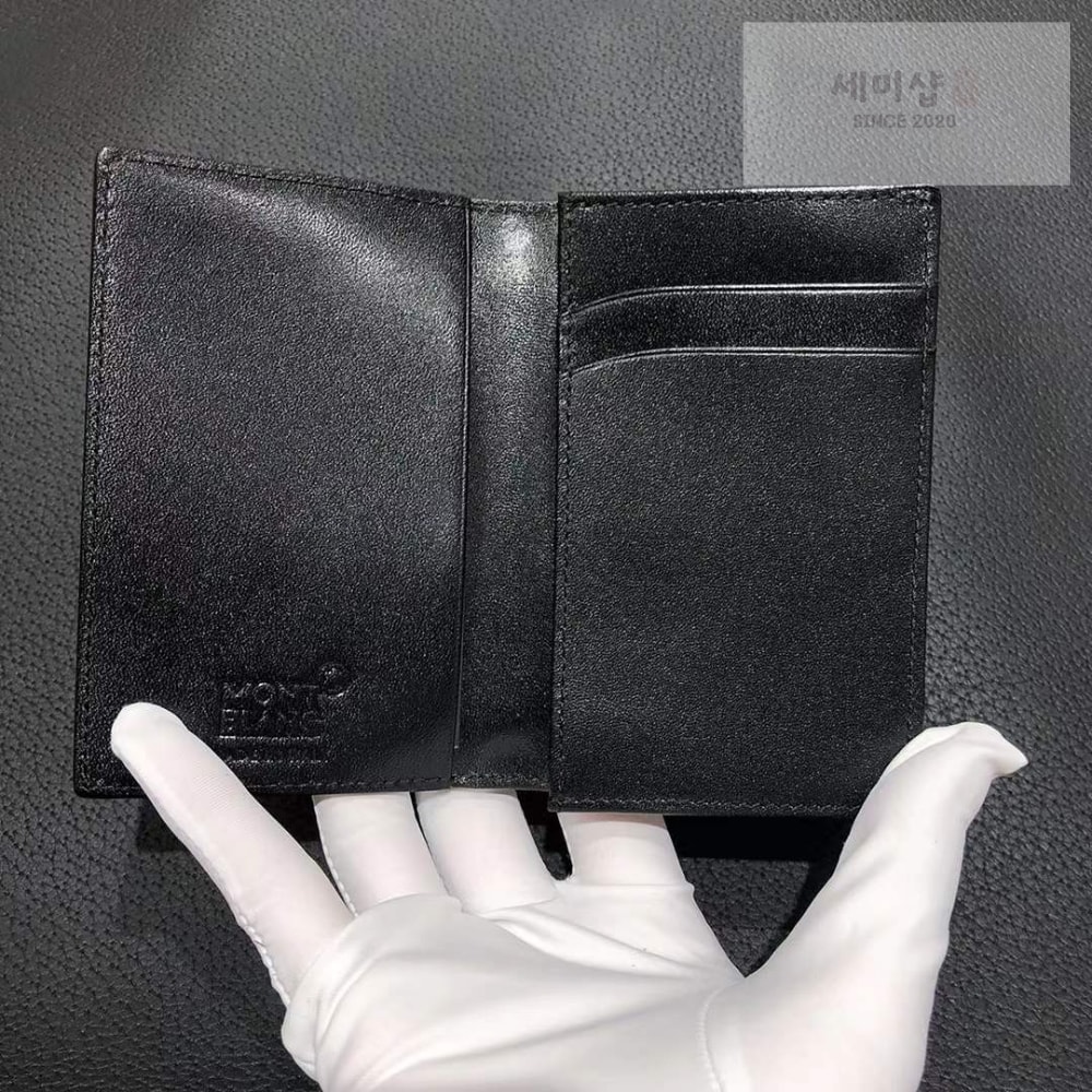 Mont  Blanc 몽블랑 마이스터스틱 포켓 오거나이저 블랙 지갑 1번 이미지