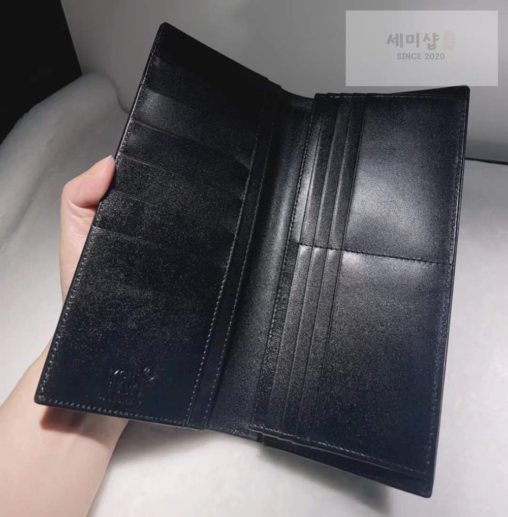 Mont  Blanc 몽블랑 마이스터스틱 장지갑 15CC 블랙 지갑 2번 이미지