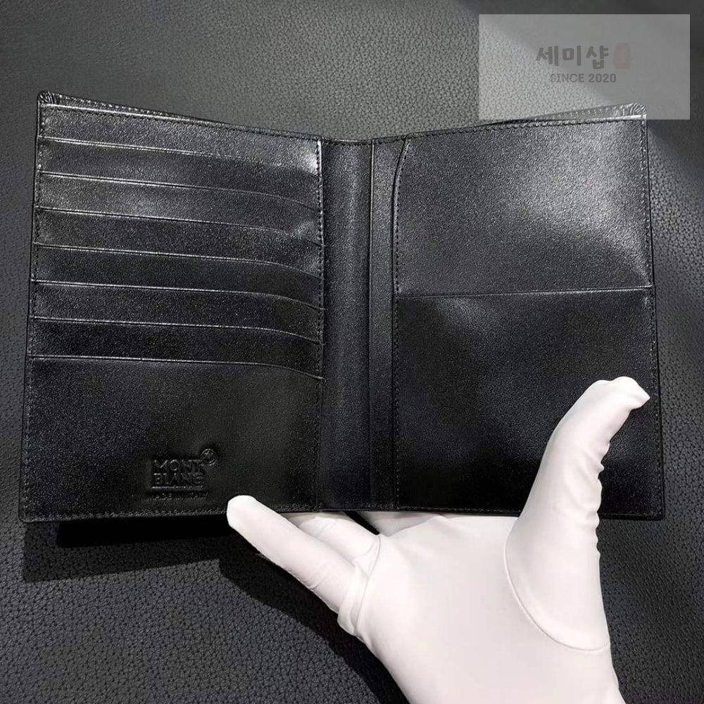 Mont Blanc 몽블랑 마이스터스틱 패스포트 홀더 블랙 지갑 2번 이미지