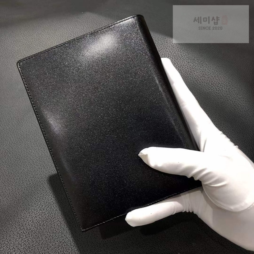 Mont Blanc 몽블랑 마이스터스틱 패스포트 홀더 블랙 지갑 3번 이미지