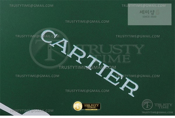 Cartier DR공장 까르띠에 탱크 머스트 라지 그린다이얼 악어스트랩 Cartier Tank Must SS_LE Green DRF Swiss Qtz 시계 13번 이미지