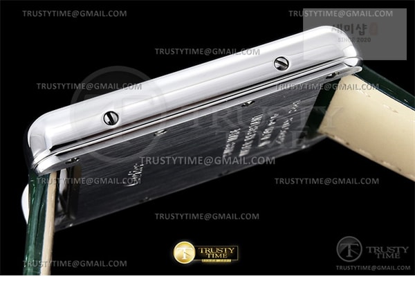 Cartier DR공장 까르띠에 탱크 머스트 라지 그린다이얼 악어스트랩 Cartier Tank Must SS_LE Green DRF Swiss Qtz 시계 6번 이미지