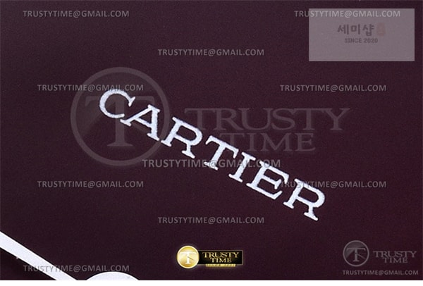 Cartier DR공장 까르띠에 탱크 머스트 라지 레드다이얼 악어스트랩 Cartier Tank Must SS_LE Red DRF Swiss Qtz 시계 10번 이미지