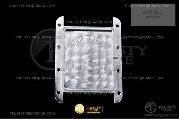 Cartier DR공장 까르띠에 탱크 머스트 라지 레드다이얼 악어스트랩 Cartier Tank Must SS_LE Red DRF Swiss Qtz 시계 18번 이미지
