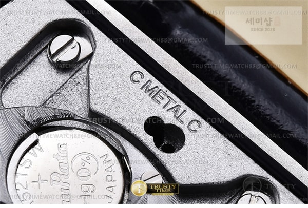 Cartier DR공장 까르띠에 탱크 머스트 라지 블랙다이얼 악어스트랩 Cartier Tank Must SS_LE Black Swiss Qtz DRF 시계 18번 이미지