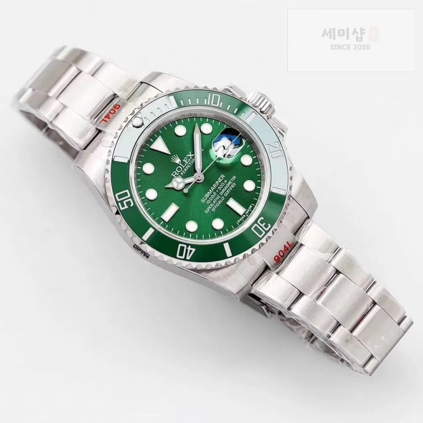 롤렉스 롤렉스 서브마리너 그린 시계 6번 이미지