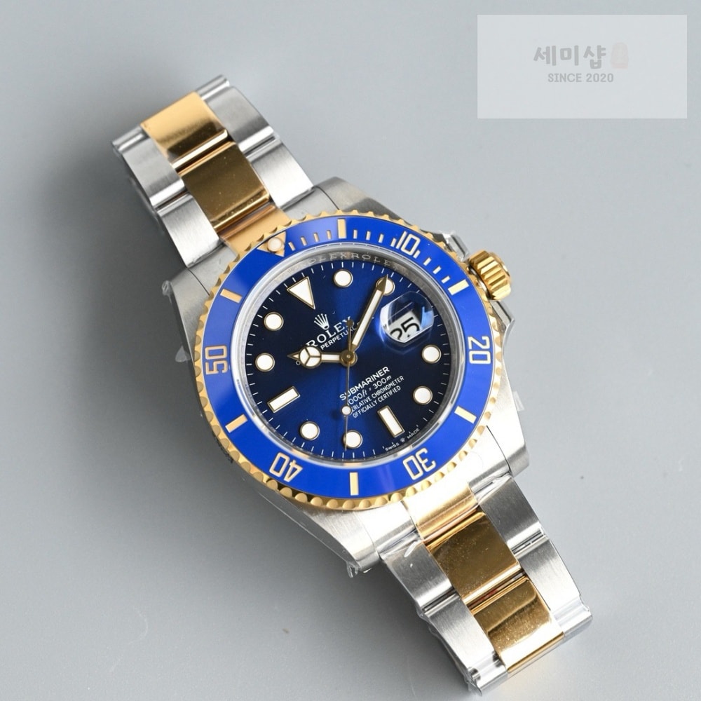 롤렉스 롤렉스 서브마리너 블루 콤비 시계 5번 이미지