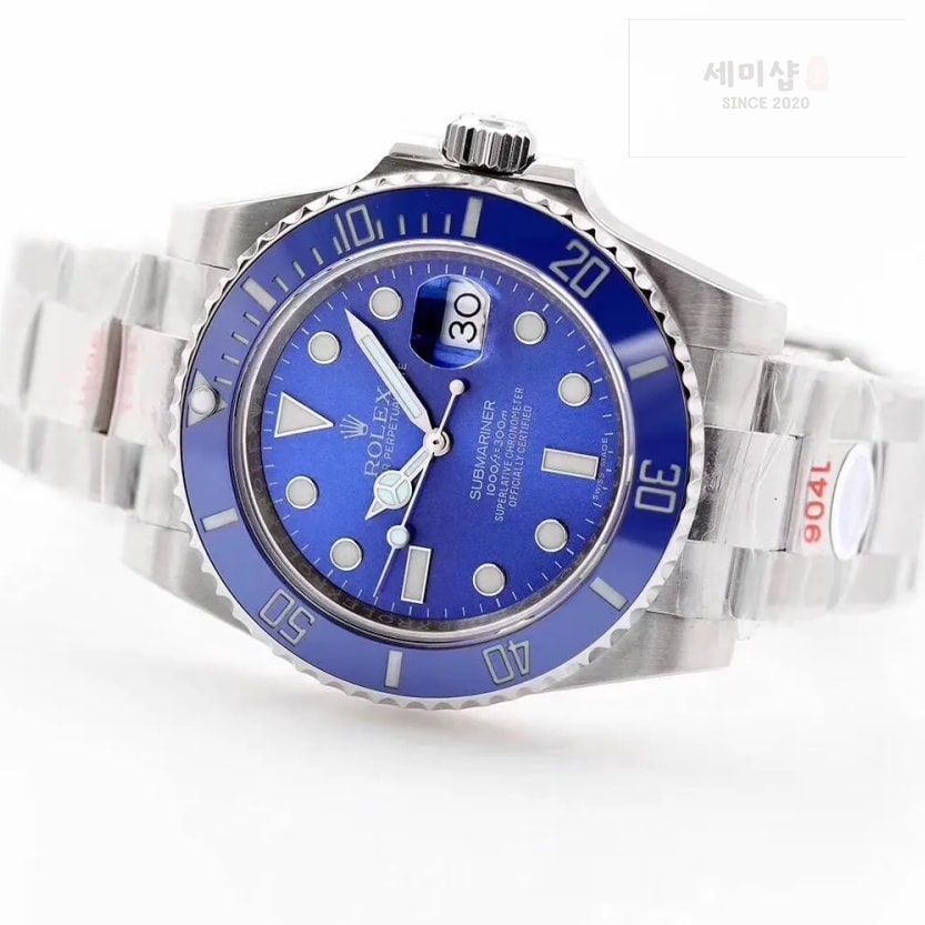 롤렉스 롤렉스 서브마리너 블루 시계 3번 이미지