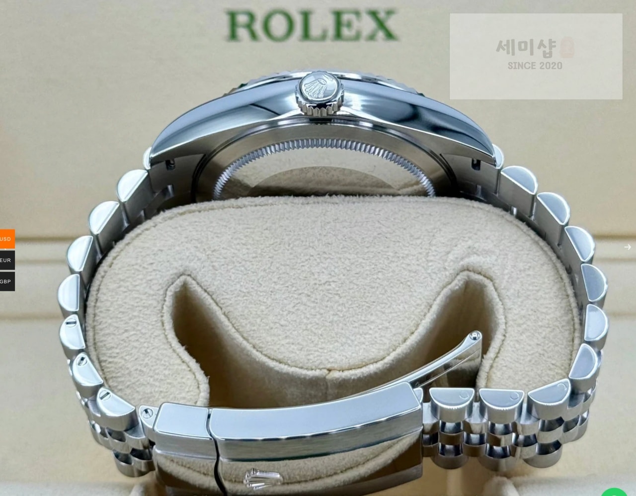 롤렉스 롤렉스 스카이드웰러 326934 블루 다이얼 주빌레 5선 시계 10번 이미지