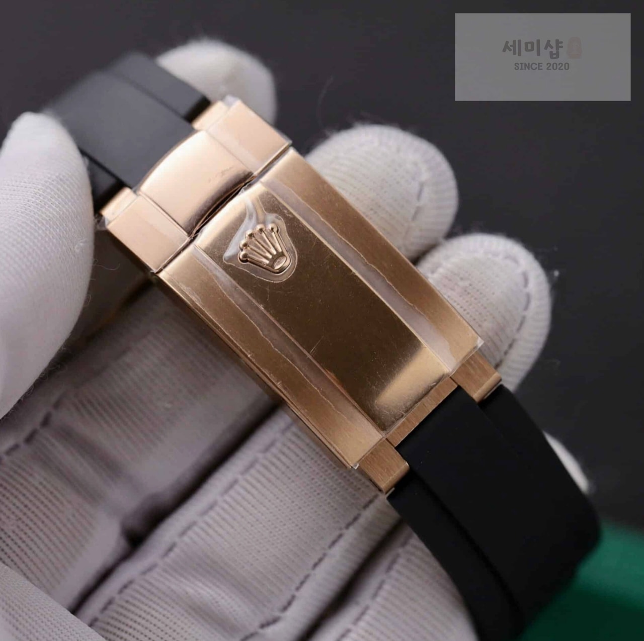 롤렉스 롤렉스 스카이드웰러 326934 초코 다이얼 러버 밴드 시계 4번 이미지