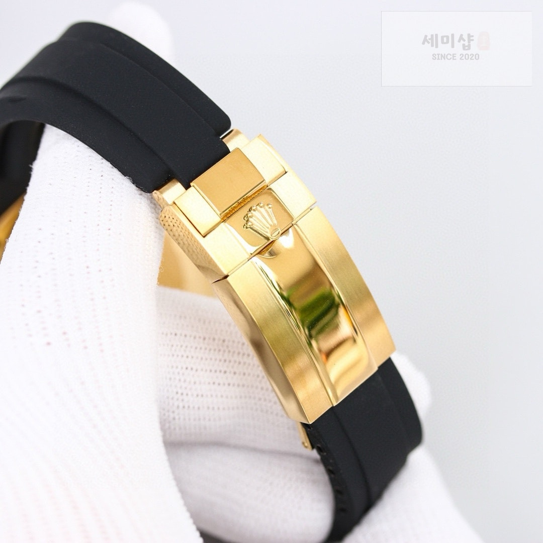 롤렉스 롤렉스 스카이드웰러 336329 블랙 샴페인 다이얼 러버 밴드 시계 3번 이미지