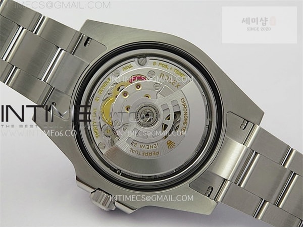 Rolex APS공장 롤렉스 GMT마스터2 BLNR 블루앤블랙베젤 오이스터브레이슬릿 GMT-Master II 126710 BLNR BlackBlue Ceramic 904L SS APSF 1：1 Best Edition Blue Dial On Oyster Bracelet VR3285 CHS 시계 36번 이미지