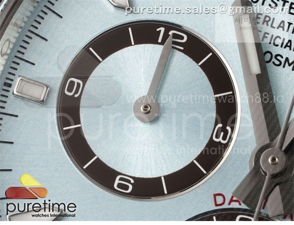 Rolex Clean공장 롤렉스 세라믹 데이토나 아이스다이얼 브레이슬릿 클린공장 Daytona 126506 Clean 1_1 Best Edition 904L Steel Ice Blue Dial Lume Markers on SS Braclet SH4131 시계 6번 이미지