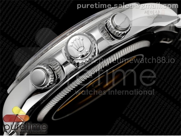 Rolex Clean공장 롤렉스 세라믹 데이토나 아이스다이얼 브레이슬릿 클린공장 Daytona 126506 Clean 1_1 Best Edition 904L Steel Ice Blue Dial Lume Markers on SS Braclet SH4131 시계 9번 이미지