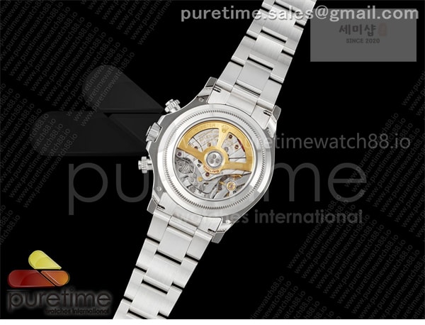 Rolex Clean공장 롤렉스 세라믹 데이토나 아이스다이얼 브레이슬릿 클린공장 Daytona 126506 Clean 1_1 Best Edition 904L Steel Ice Blue Dial Lume Markers on SS Braclet SH4131 시계 31번 이미지