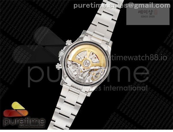 Rolex Clean공장 롤렉스 세라믹 데이토나 아이스다이얼 브레이슬릿 클린공장 Daytona 126506 Clean 1_1 Best Edition 904L Steel Ice Blue Dial Lume Markers on SS Braclet SH4131 시계 13번 이미지
