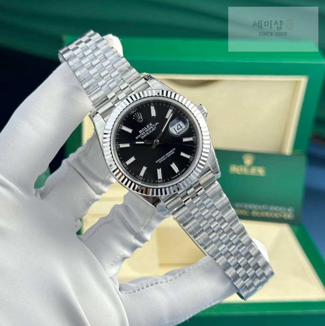 롤렉스 Rolex Datejust 126334 Black Dial 41 mm 시계 8번 이미지