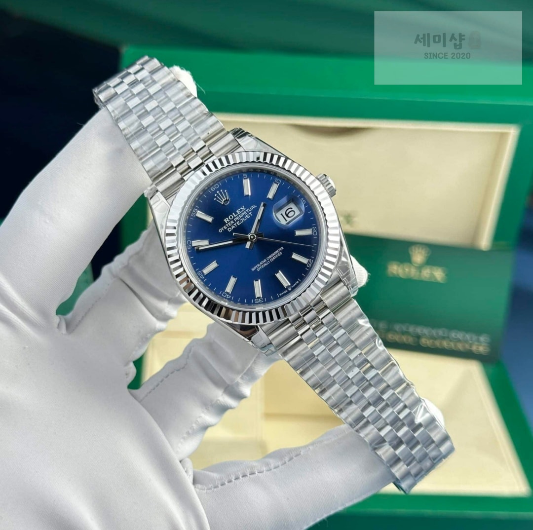 롤렉스 Rolex Datejust 126334 Bright Blue 41mm 시계 2번 이미지