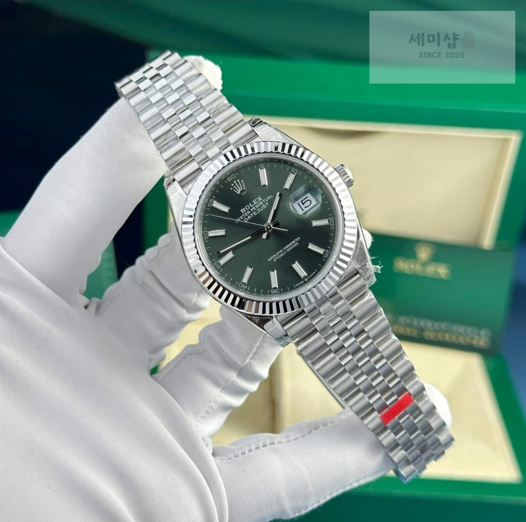 롤렉스 Rolex Datejust 126334 Mint Green Dial 41mm 시계 2번 이미지