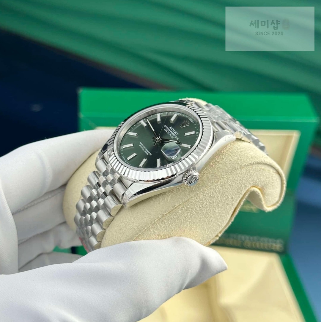 롤렉스 Rolex Datejust 126334 Mint Green Dial 41mm 시계 3번 이미지