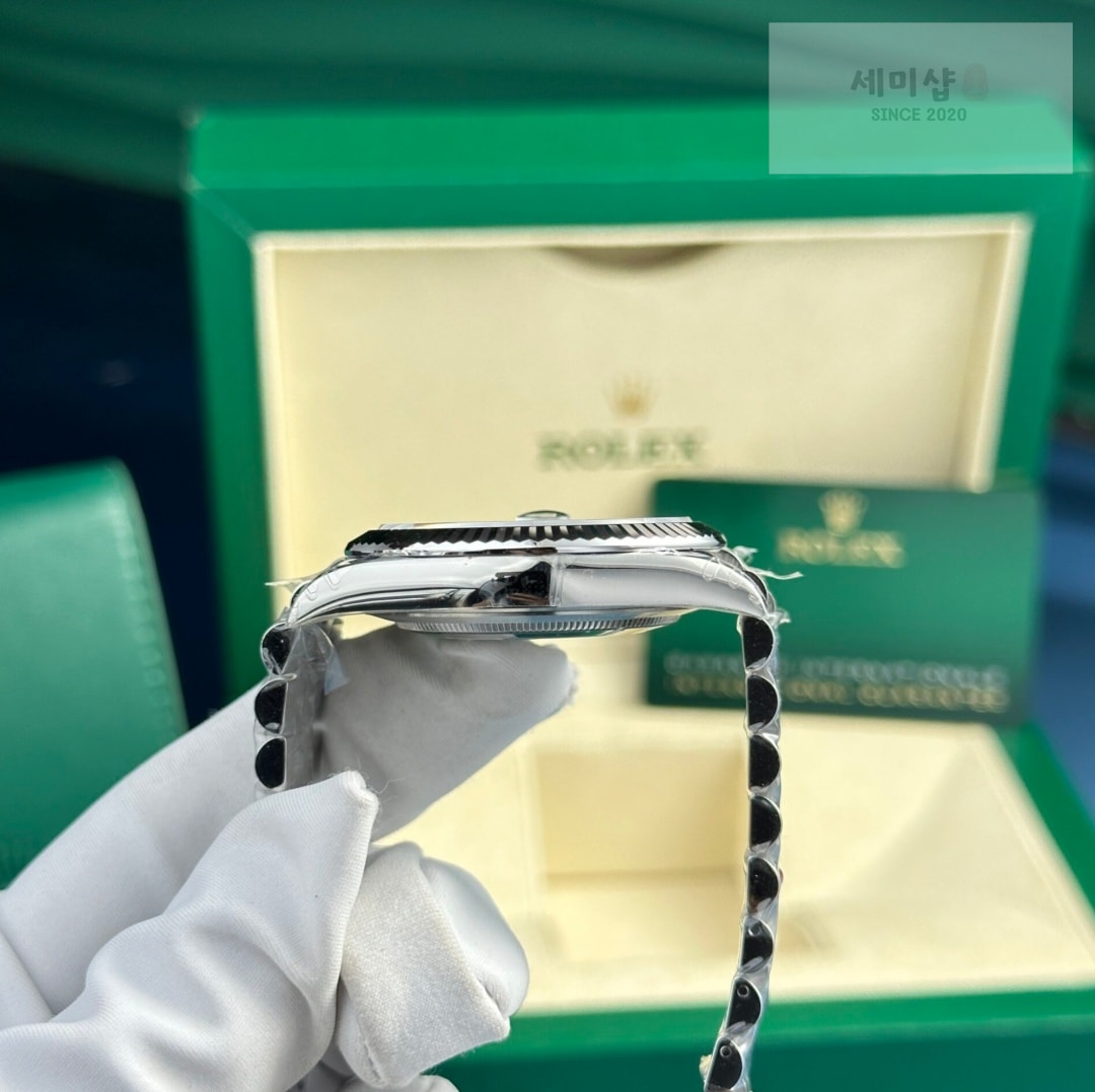 롤렉스 Rolex Datejust 126334 Mint Green Dial 41mm 시계 6번 이미지