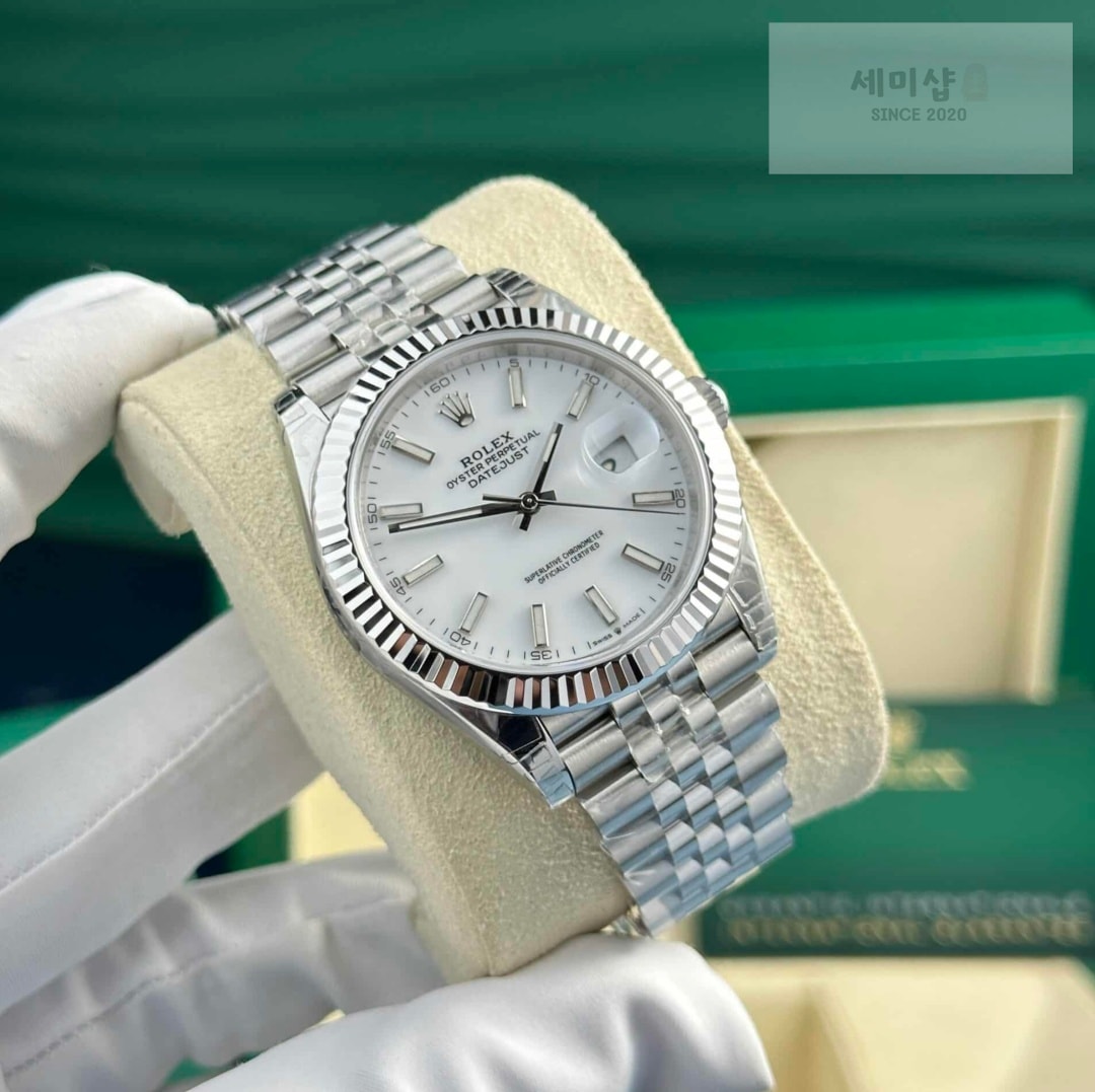 롤렉스 Rolex Datejust 126334 White Dial 41mm 시계 3번 이미지