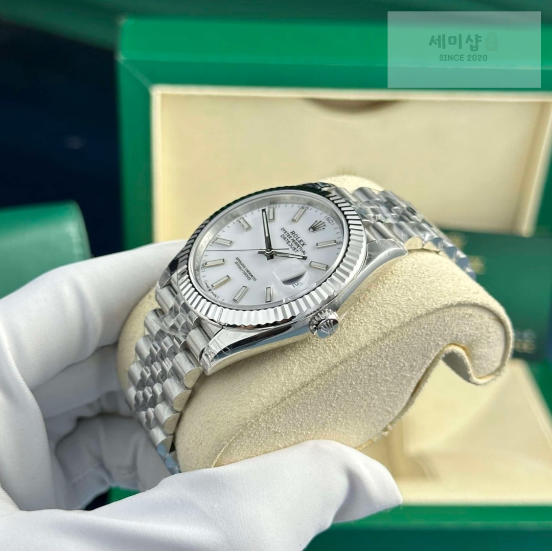 롤렉스 Rolex Datejust 126334 White Dial 41mm 시계 1번 이미지