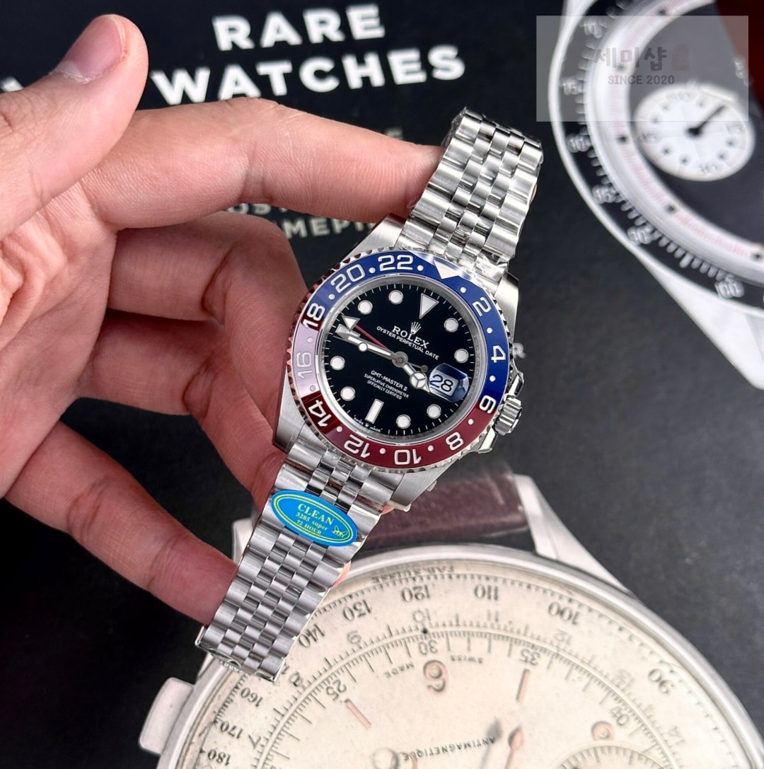 롤렉스 Rolex GMT-Master II 126710 BLRO-0001 Pepsi 40mm 시계 8번 이미지