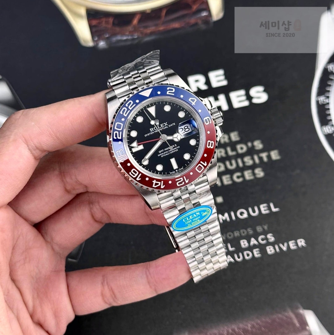 롤렉스 Rolex GMT-Master II 126710 BLRO-0001 Pepsi 40mm 시계 10번 이미지