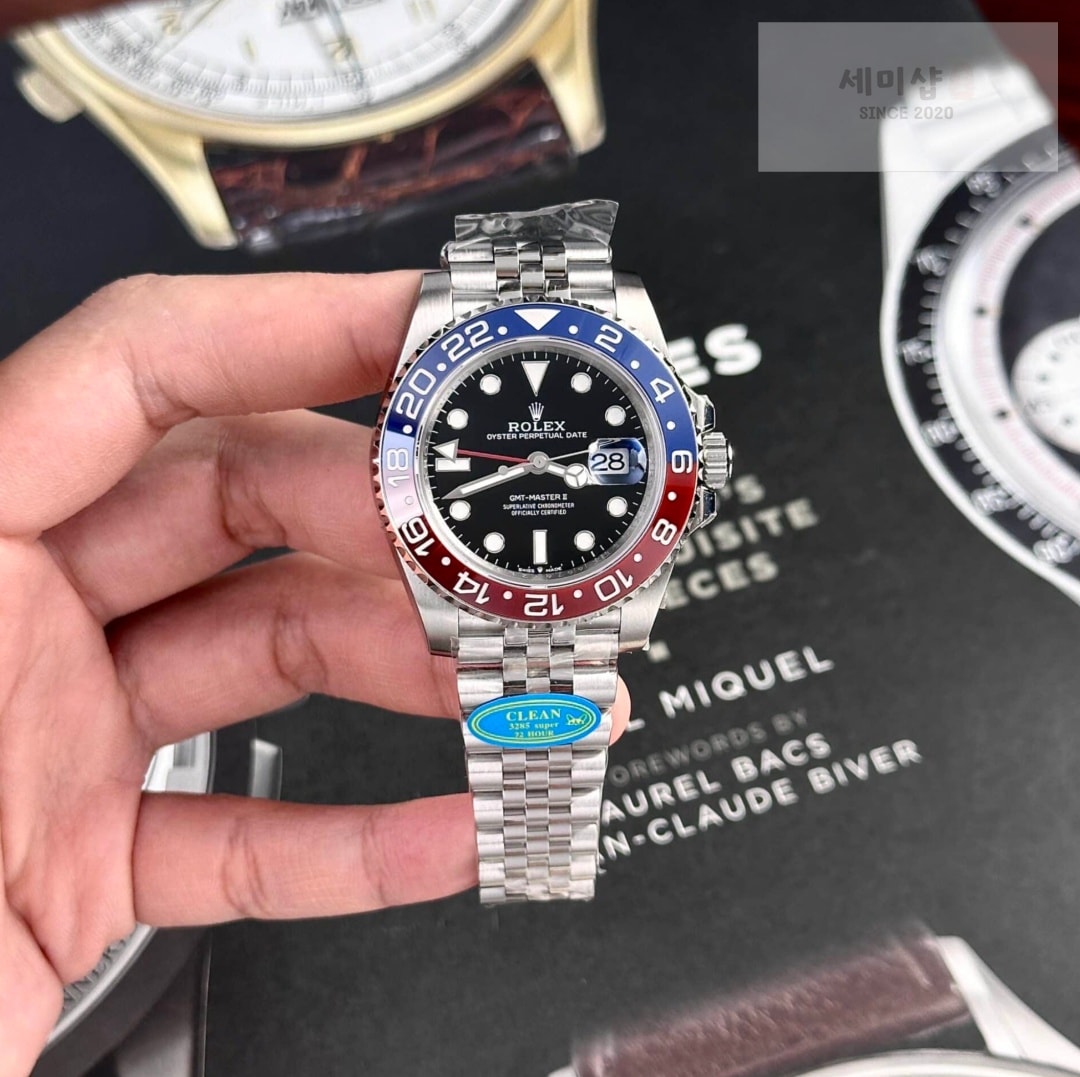 롤렉스 Rolex GMT-Master II 126710 BLRO-0001 Pepsi 40mm 시계 6번 이미지