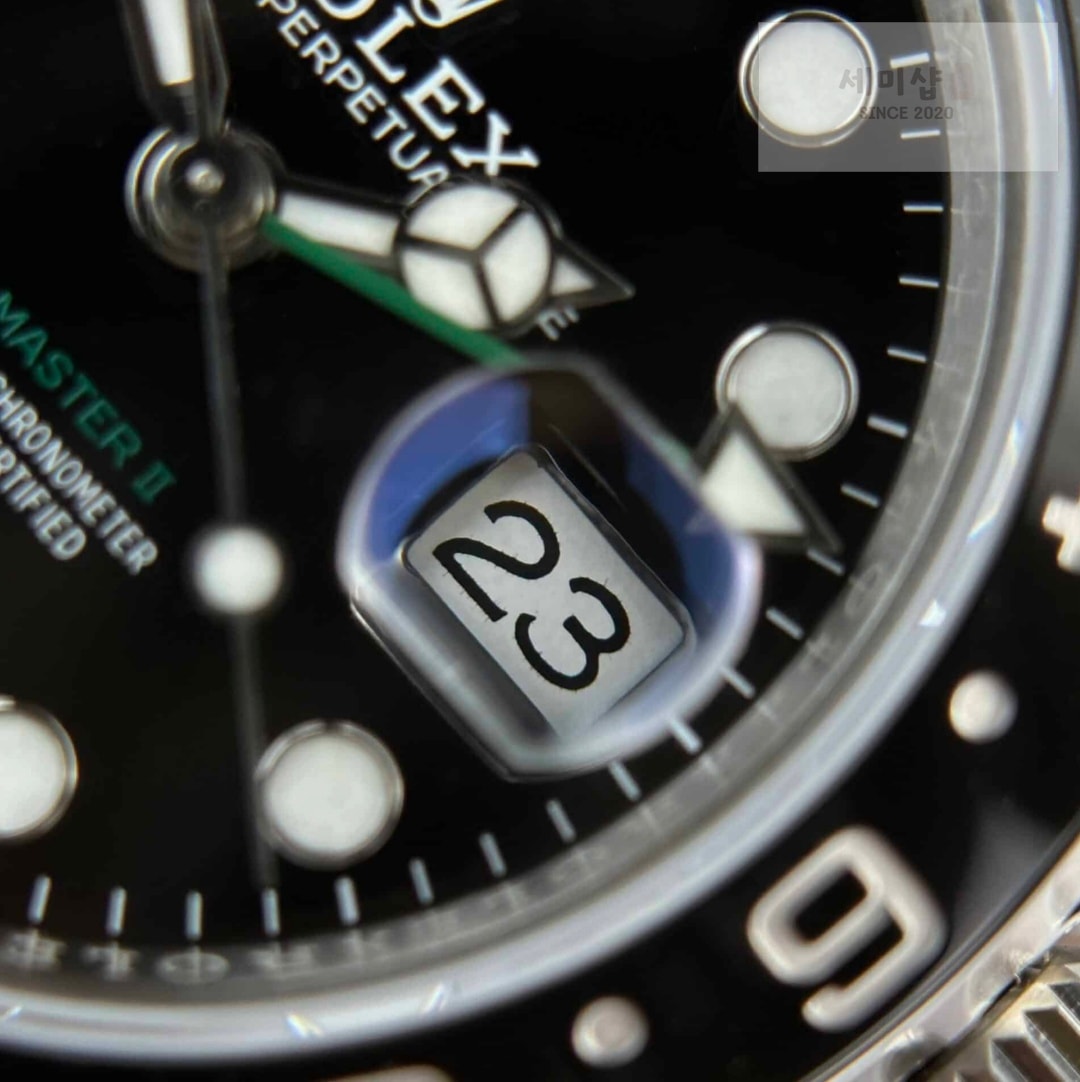 롤렉스 Rolex GMT-Master II 40 mm Black Dial 126718GRNR 시계 2번 이미지