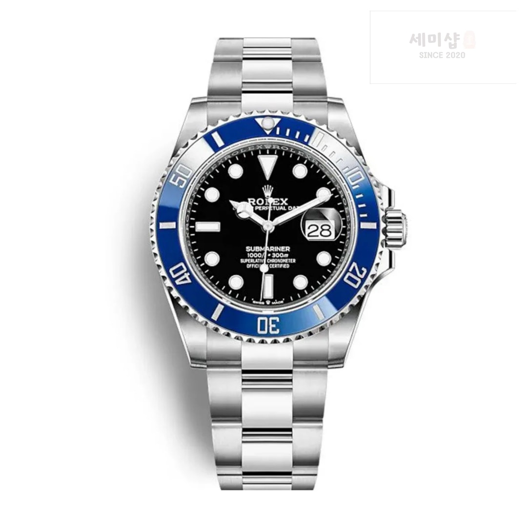 롤렉스 Rolex Submariner Cookie Monster 41mm Black Dial 126619LB 시계 6번 이미지