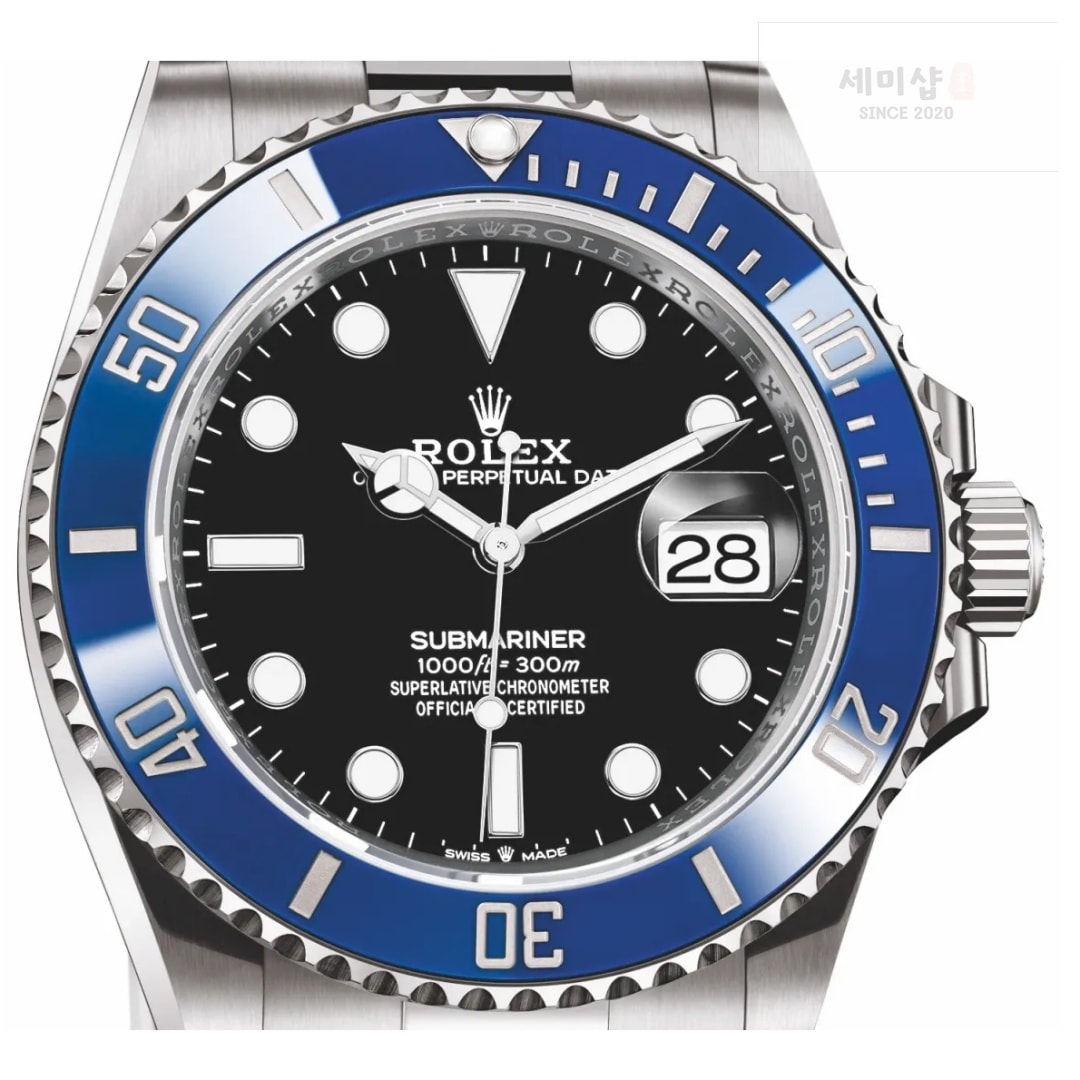 롤렉스 Rolex Submariner Cookie Monster 41mm Black Dial 126619LB 시계 1번 이미지