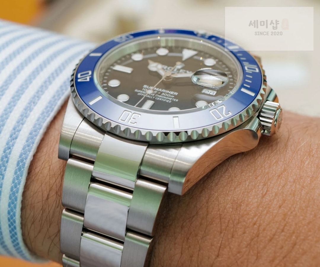 롤렉스 Rolex Submariner Cookie Monster 41mm Black Dial 126619LB 시계 9번 이미지