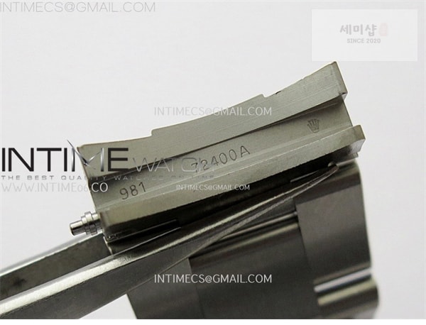 Rolex VS공장 롤렉스 밀가우스 블랙다이얼 브레이슬릿 Milgauss 116400 GV Real Green Sapphire 904L SS VSF 1_1 Best Edition Black Dial on 904L SS Bracelet SA3131 시계 25번 이미지
