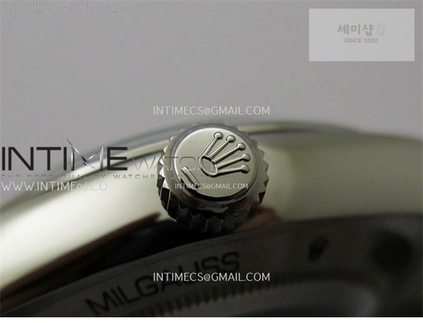 Rolex VS공장 롤렉스 밀가우스 블랙다이얼 브레이슬릿 Milgauss 116400 GV Real Green Sapphire 904L SS VSF 1_1 Best Edition Black Dial on 904L SS Bracelet SA3131 시계 13번 이미지