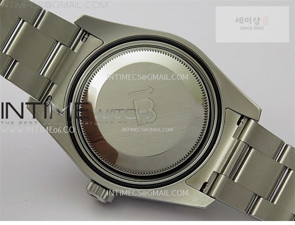 Rolex VS공장 롤렉스 밀가우스 블랙다이얼 브레이슬릿 Milgauss 116400 GV Real Green Sapphire 904L SS VSF 1_1 Best Edition Black Dial on 904L SS Bracelet SA3131 시계 31번 이미지