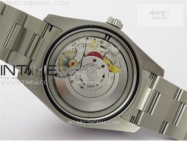 Rolex VS공장 롤렉스 밀가우스 블랙다이얼 브레이슬릿 Milgauss 116400 GV Real Green Sapphire 904L SS VSF 1_1 Best Edition Black Dial on 904L SS Bracelet SA3131 시계 32번 이미지