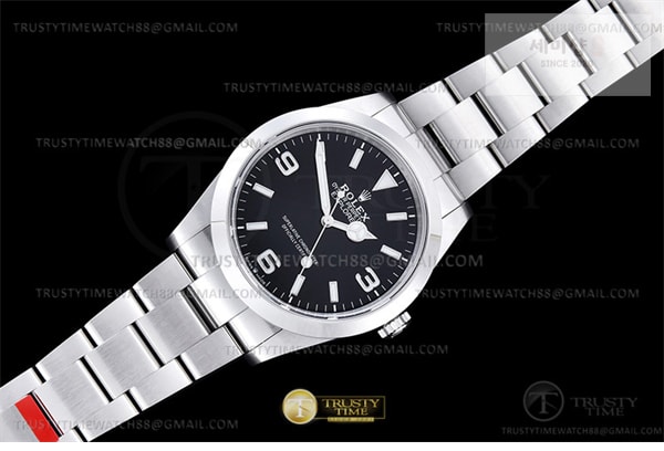 Rolex VS공장 롤렉스 익스플로러 스틸 블랙다이얼 브레이슬릿 Explorer 1 224270 40mm 904L SS_SS Blk VSF VS3230 시계 13번 이미지