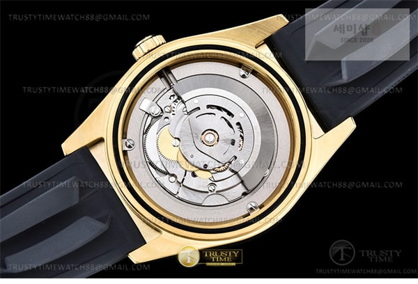 Rolex ZF공장 롤렉스 스카이드웰러 옐로우골드금통 블랙다이얼 러버스트랩 텅스텐 Skydweller 336238 YG_RU Black ZF V2 Asia 2824 시계 11번 이미지