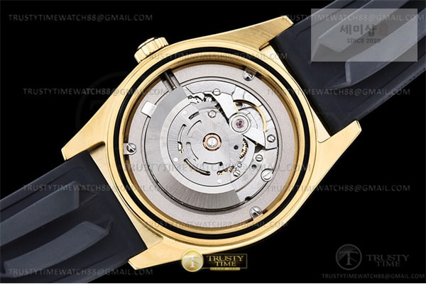 Rolex ZF공장 롤렉스 스카이드웰러 옐로우골드금통 블랙다이얼 러버스트랩 텅스텐 Skydweller 336238 YG_RU Black ZF V2 Asia 2824 시계 12번 이미지