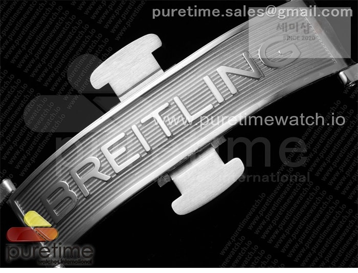 Breitling TF공장 브라이틀링 내비타이머 41미리 스틸 아이스블루다이얼 브레이슬릿 Navitimer Automatic 41mm SS TF 1_1 Best Edition Ice Blue Dial on SS Bracelet A2824 시계 26번 이미지