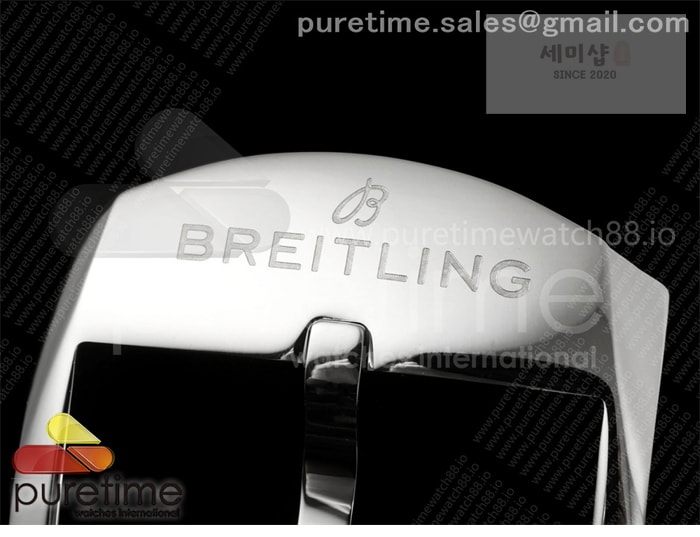 Breitling TF공장 브라이틀링 내비타이머 41 그린다이얼 블랙가죽스트랩 Navitimer 41 SS TF 1_1 Best Edition Green Dial on Black Leather Strap A2824 시계 33번 이미지