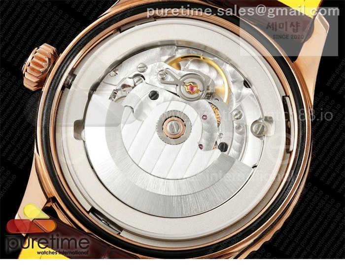 Breitling TF공장 브라이틀링 내비타이머 41 로즈골드금통 화이트다이얼 브라운가죽스트랩 Navitimer 41 RG TF 1_1 Best Edition White Dial RG Bezel on Brown Leather Strap A2824 시계 10번 이미지