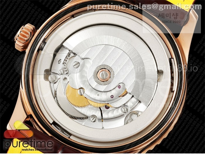 Breitling TF공장 브라이틀링 내비타이머 41 로즈골드금통 화이트다이얼 브라운가죽스트랩 Navitimer 41 RG TF 1_1 Best Edition White Dial RG Bezel on Brown Leather Strap A2824 시계 11번 이미지
