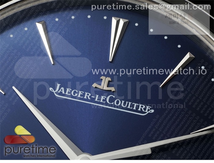 Jaeger Le Coultre APS공장 예거르쿨트르 마스터 울트라씬 문페이즈 스틸 블루다이얼 가죽스트랩 Master Ultra Thin Moon SS APSF 1_1 Best Edition Blue Dial on Black Leather Strap SA925 Super Clone 시계 3번 이미지