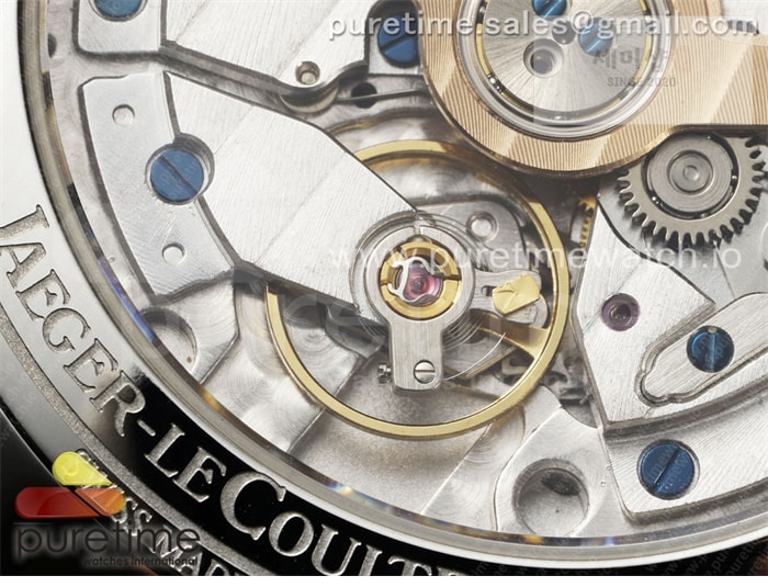 Jaeger Le Coultre APS공장 예거르쿨트르 마스터 울트라씬 문페이즈 스틸 블루다이얼 가죽스트랩 Master Ultra Thin Moon SS APSF 1_1 Best Edition Blue Dial on Black Leather Strap SA925 Super Clone 시계 11번 이미지