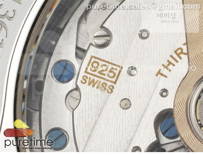 Jaeger Le Coultre APS공장 예거르쿨트르 마스터 울트라씬 문페이즈 스틸 블루다이얼 가죽스트랩 Master Ultra Thin Moon SS APSF 1_1 Best Edition Blue Dial on Black Leather Strap SA925 Super Clone 시계 12번 이미지