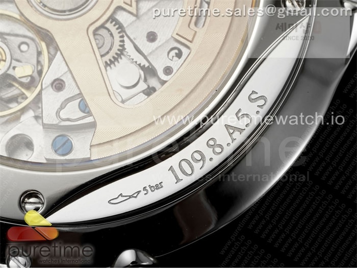 Jaeger Le Coultre APS공장 예거르쿨트르 마스터 울트라씬 문페이즈 스틸 블루다이얼 가죽스트랩 Master Ultra Thin Moon SS APSF 1_1 Best Edition Blue Dial on Black Leather Strap SA925 Super Clone 시계 13번 이미지